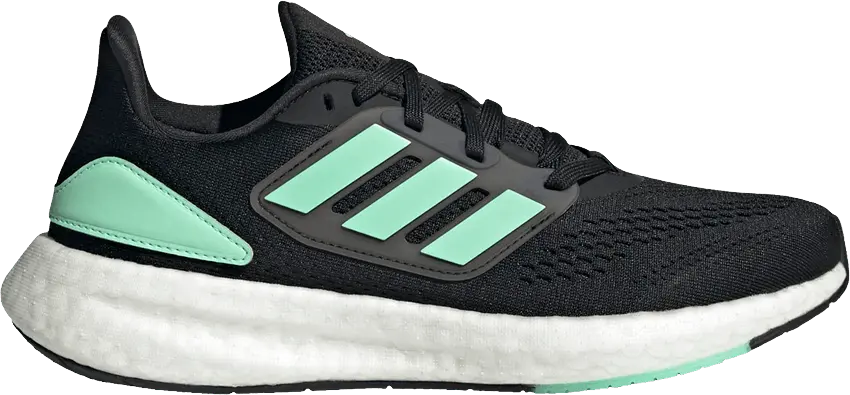  Adidas Wmns PureBoost 22 &#039;Black Pulse Mint&#039;