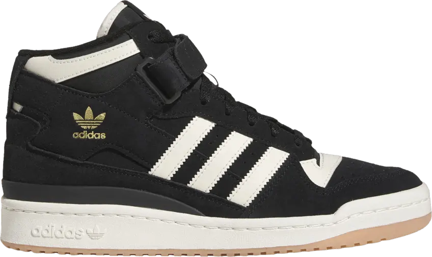  Adidas Forum Mid &#039;Black Cream Gum&#039;