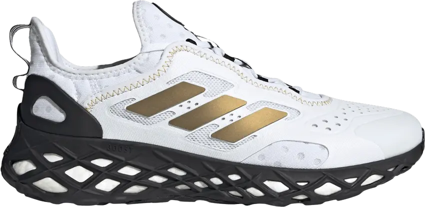  Adidas Web Boost &#039;White Gold Black&#039;