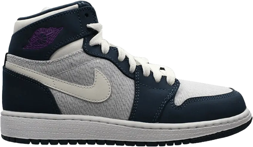  Jordan 1 Retro High Sail Squadron Blue (GS)