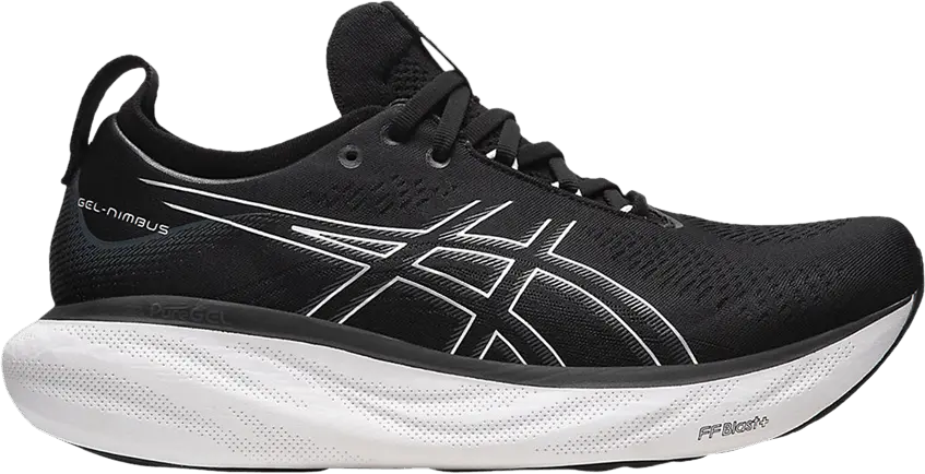  Asics Gel Nimbus 25 &#039;Black Pure Silver&#039;