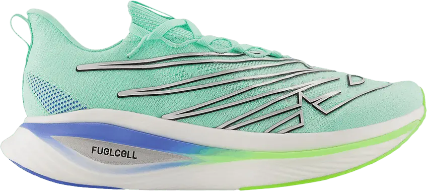  New Balance FuelCell SC Elite V3 Bright Mint Pixel Green