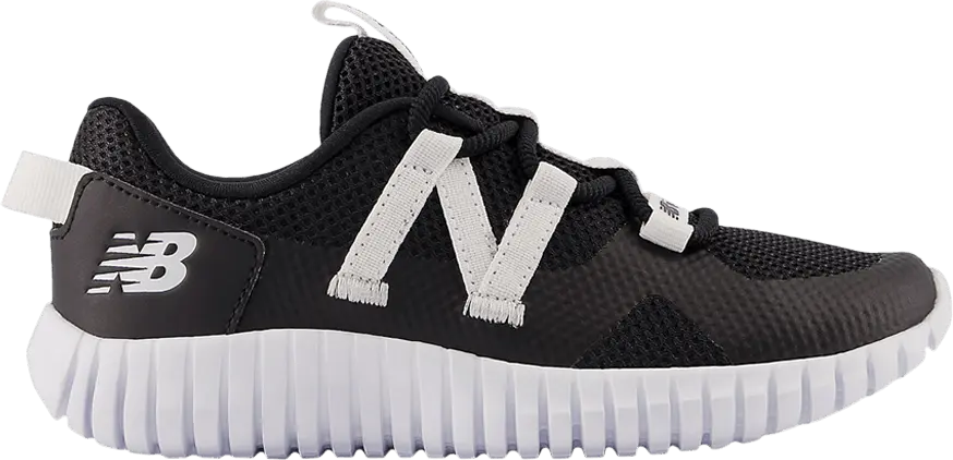 New Balance Playgruv v2 Bungee Little Kid &#039;Black White&#039;