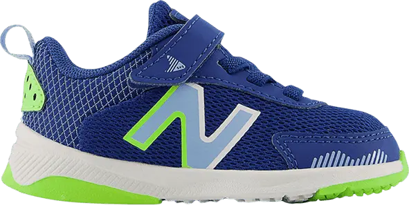  New Balance Dynasoft 545 Bungee Lace Toddler Wide &#039;Blue Pixel Green&#039;