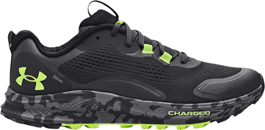 Under Armour Charged Bandit Trail 2 &#039;Jet Grey Lime&#039;