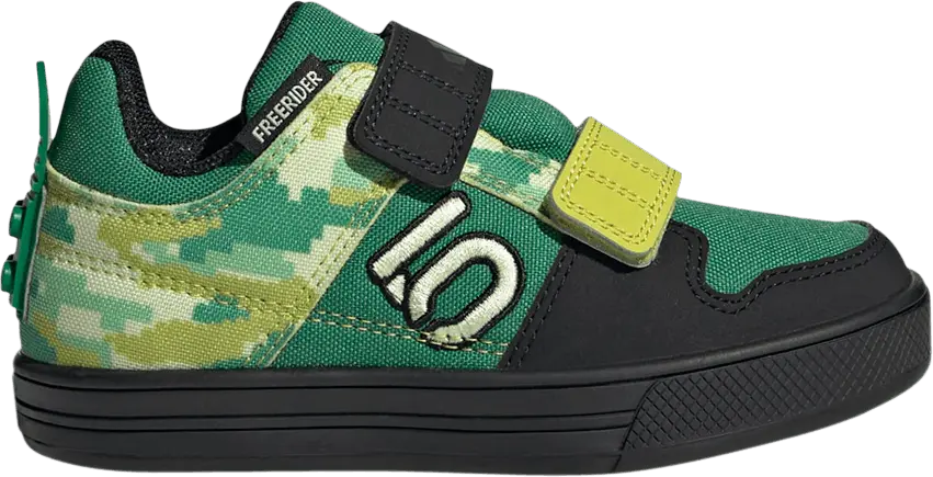  Adidas LEGO x Five Ten Freerider J &#039;Green Black&#039;