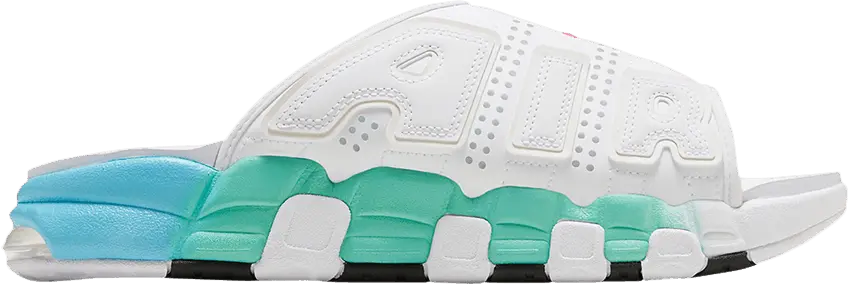 Nike Air More Uptempo Slide Aqua