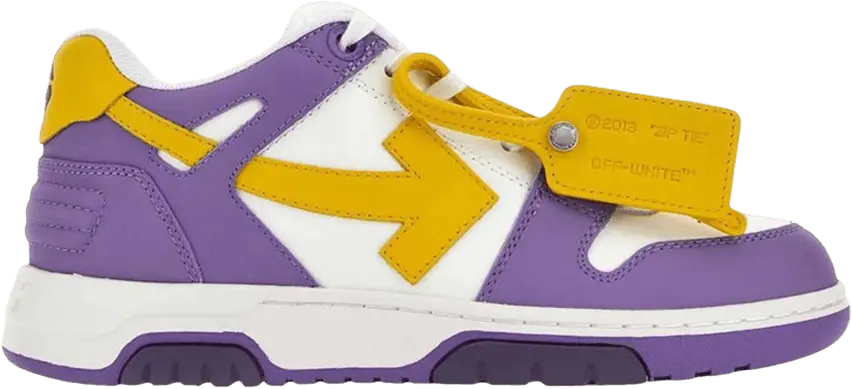  Off-White Out of Office Low &#039;Purple Yellow&#039;