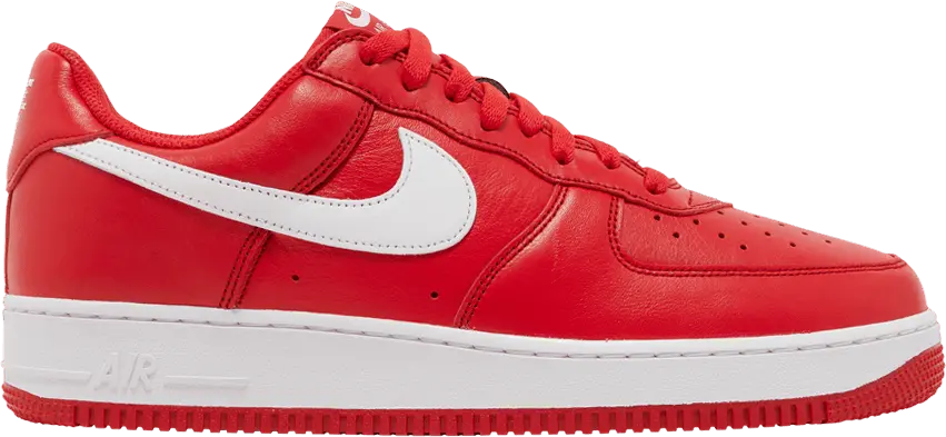  Nike Air Force 1 Low Retro QS Color of the Month University Red White