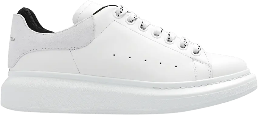  Alexander Mcqueen Alexander McQueen Wmns Oversized Sneaker &#039;Double Heel Tab - White Pale Lilac&#039;