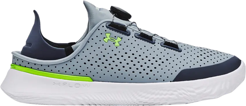  Under Armour SlipSpeed &#039;Harbor Blue Lime&#039;