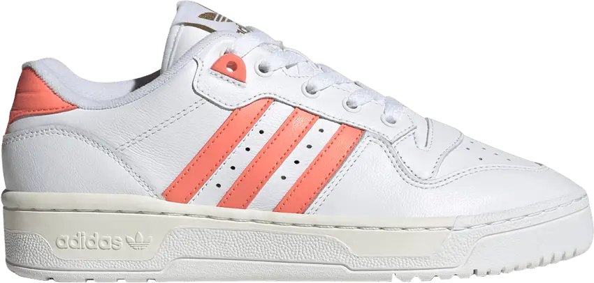  Adidas Wmns Rivalry Low &#039;White Coral Fusion&#039;
