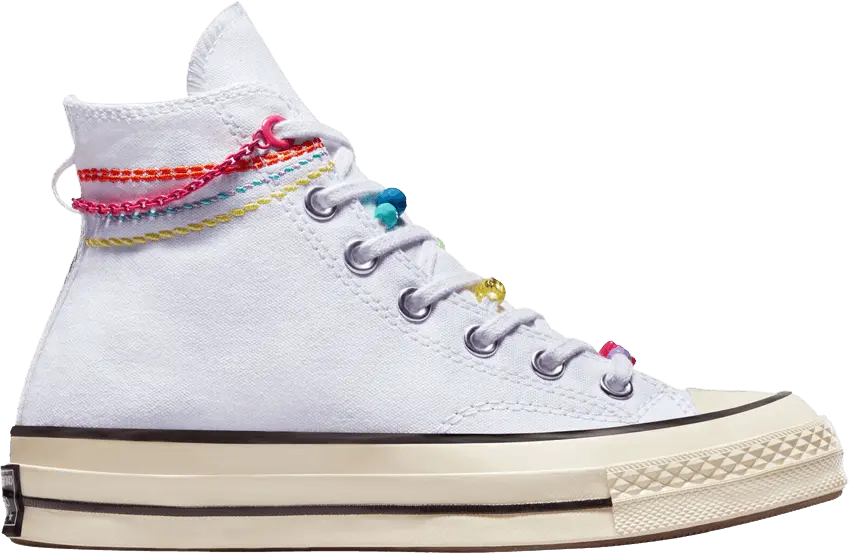  Converse Wmns Chuck 70 High &#039;Embroidered Bracelet&#039;