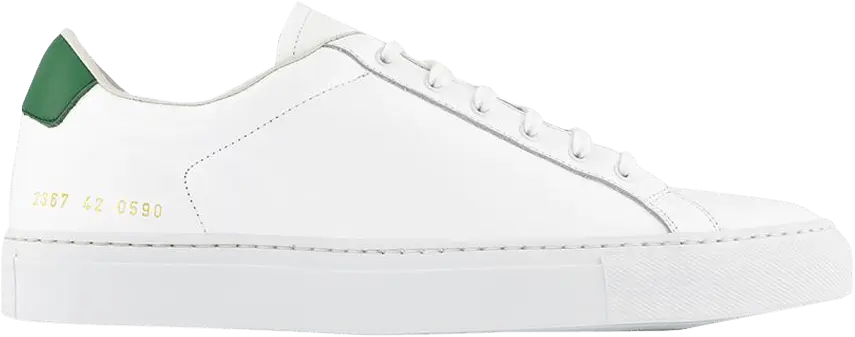  Common Projects Retro Low &#039;White Green&#039;