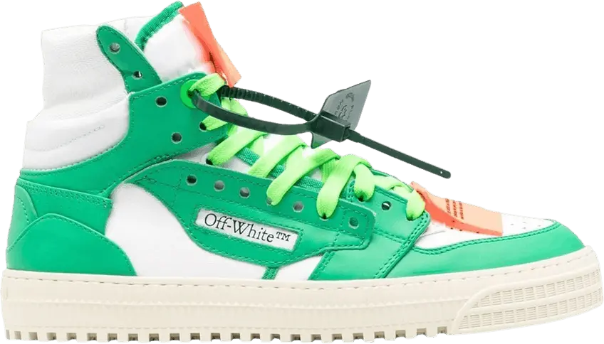  Off-White Off-Court 3.0 High &#039;White Green&#039;