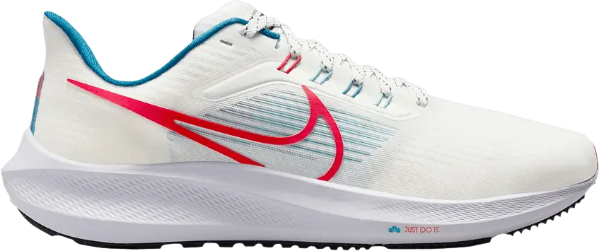  Nike Air Zoom Pegasus 39 &#039;White Red Teal&#039;