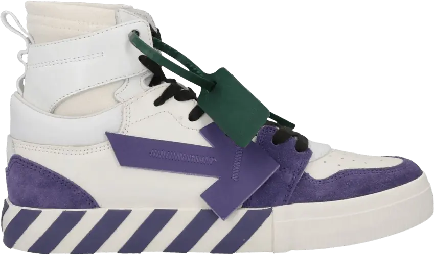  Off-White Vulc Sneaker High &#039;White Purple&#039;