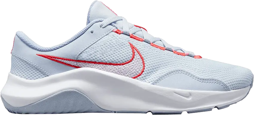  Nike Wmns Legend Essential 3 Next Nature &#039;Football Grey Red&#039;