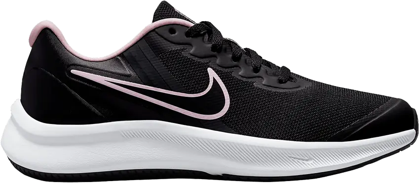 Nike Star Runner 3 GS &#039;Black Light Pink&#039;