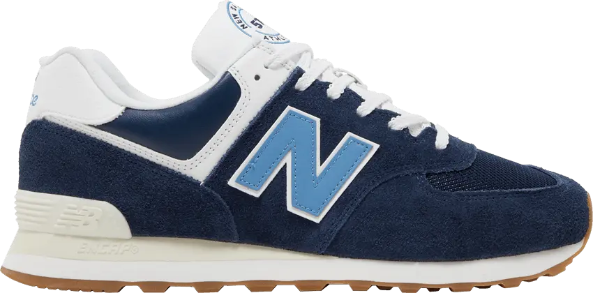  New Balance 574 Navy White Blue