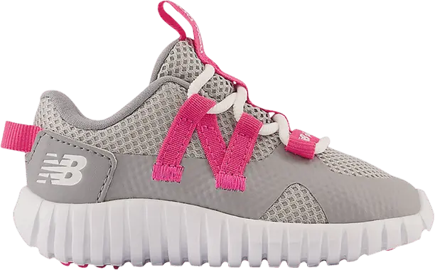  New Balance Playgruv v2 Bungee Toddler &#039;Grey Hi-Pink&#039;