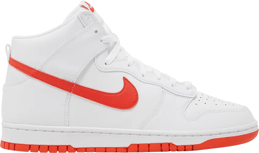  Nike Dunk High White Picante Red