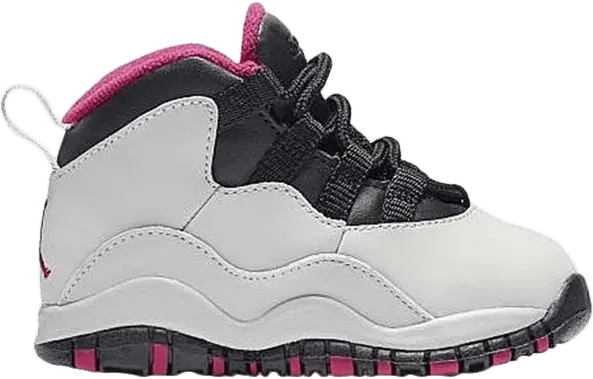  Jordan 10 Retro Pure Platinum Vivid Pink Black (TD)