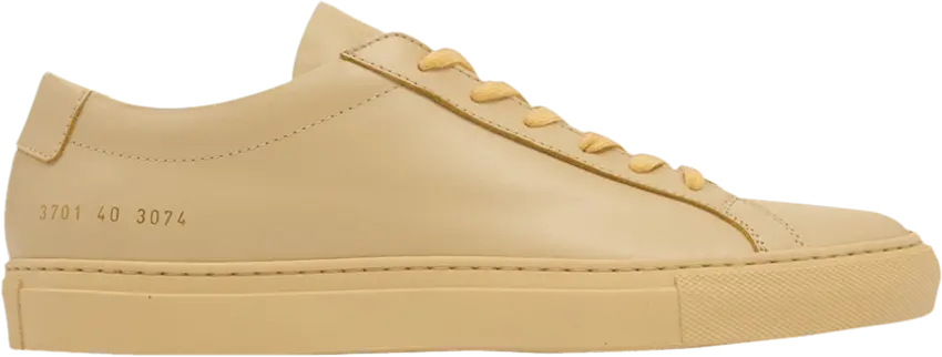  Common Projects Wmns Achilles Low &#039;Yellow&#039;
