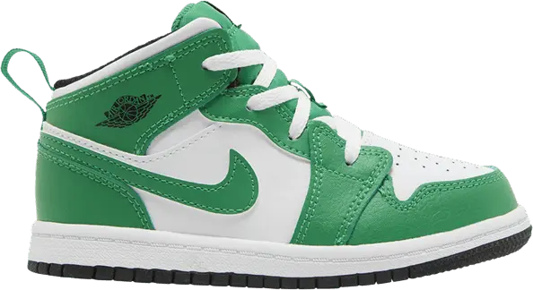  Jordan 1 Mid Lucky Green (TD)