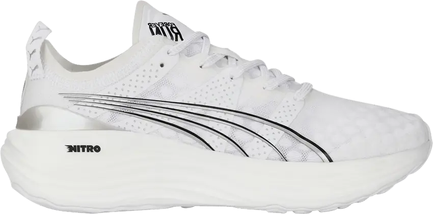  Puma Wmns ForeverRun Nitro &#039;White Black&#039;