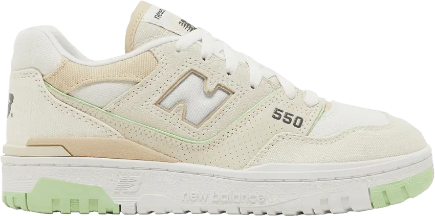  New Balance 550 Turtledove Green Aura (Women&#039;s)