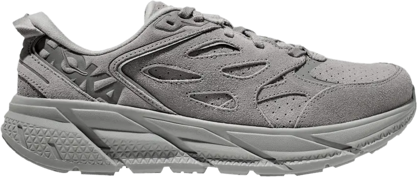  Hoka One One Clifton L Suede Limestone (All Gender)