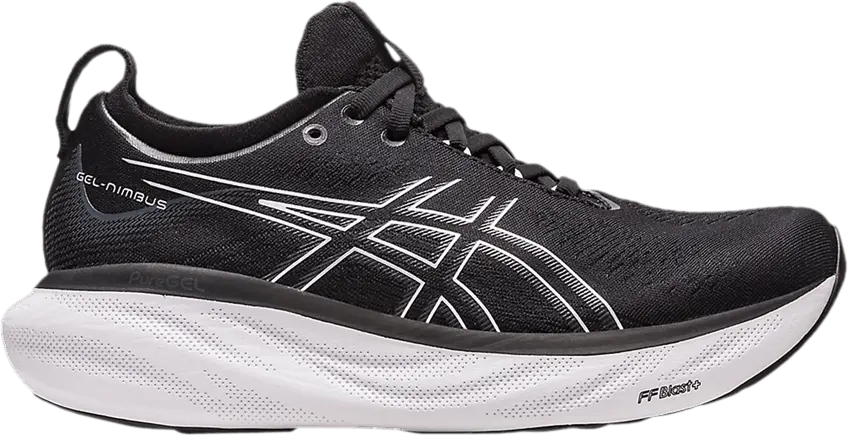  Asics Wmns Gel Nimbus 25 &#039;Black Pure Silver&#039;