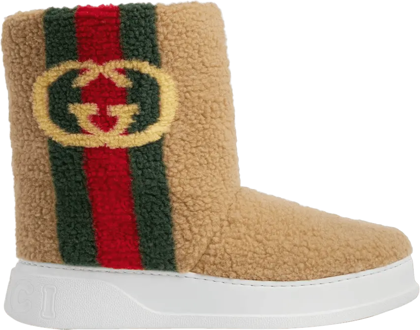  Gucci Ankle Boot &#039;Interlocking G - Salty Caramel&#039;