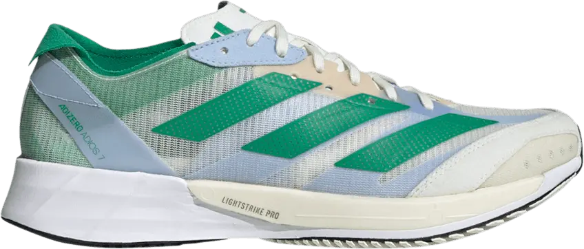  Adidas Wmns Adizero Adios 7 &#039;White Tint Court Green&#039;