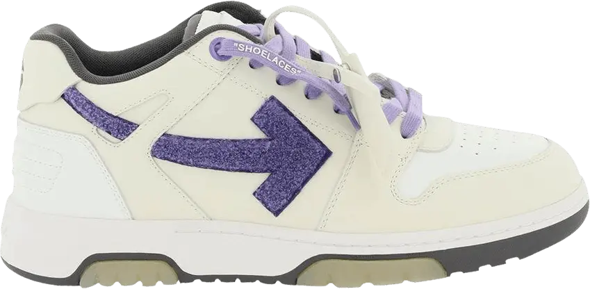  Off-White Out of Office &#039;College - Beige Purple&#039;