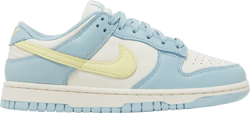  Nike Dunk Low Ocean Bliss Citron Tint (Women&#039;s)