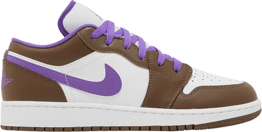  Jordan 1 Low Purple Mocha (GS)