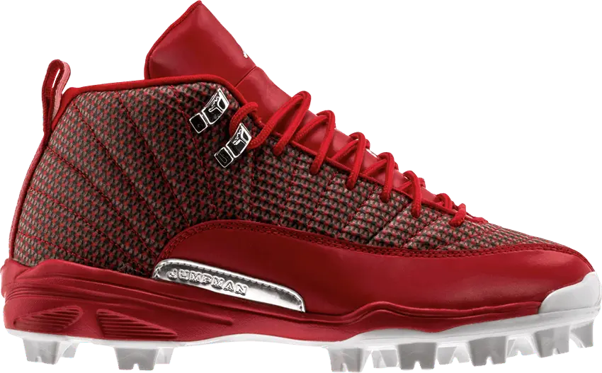  Jordan 12 Retro MCS Cleat Gym Red