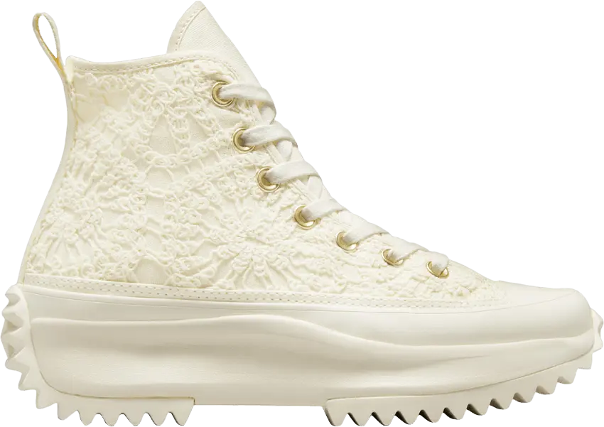  Converse Run Star Hike Platform Hi Daisy Cord Egret