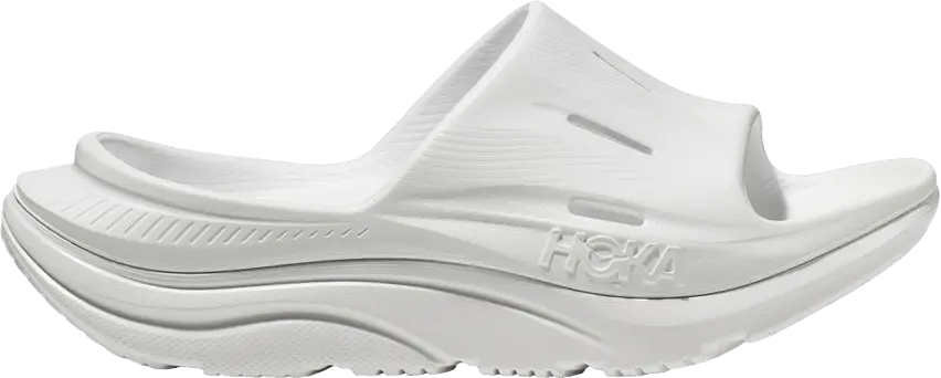  Hoka One One Ora Recovery Slide 3 White