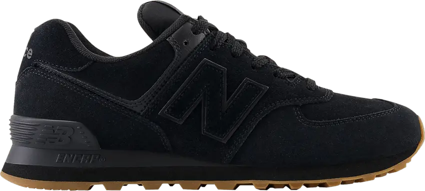  New Balance 574 Black Gum