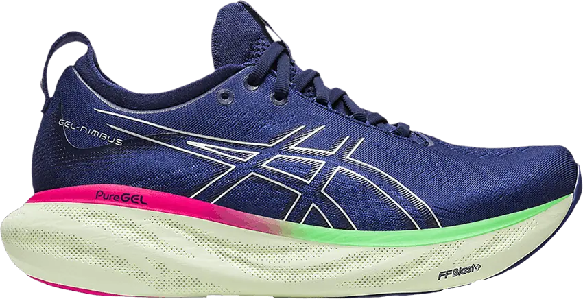  Asics Wmns Gel Nimbus 25 &#039;Indigo Blue Fuchsia&#039;