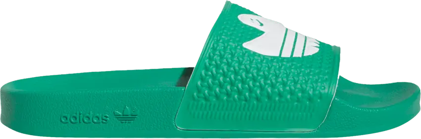  Adidas Shmoofoil Slide &#039;Semi Court Green&#039;