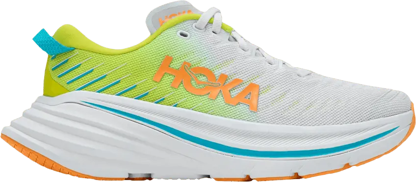 Hoka One One Bondi X White Evening Primrose