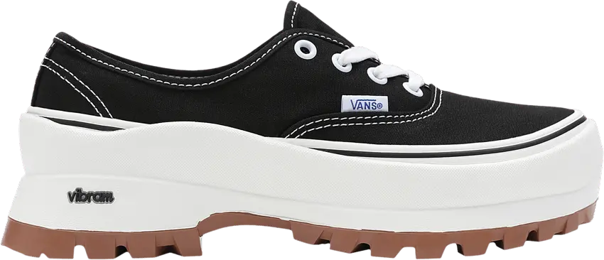  Vans Authentic Vibram DX Black White Gum (Women&#039;s)