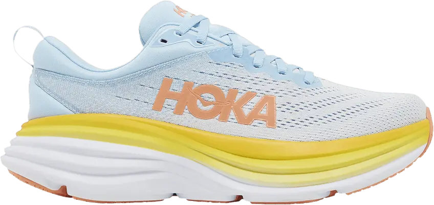  Hoka One One Bondi 8 Summer Song Blue Country Air (Women&#039;s)