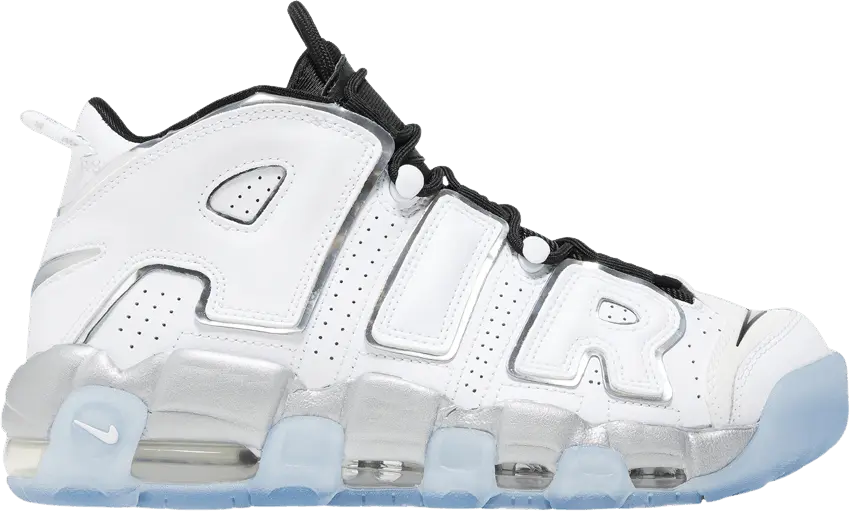  Nike Air More Uptempo SE White Chrome (Women&#039;s)