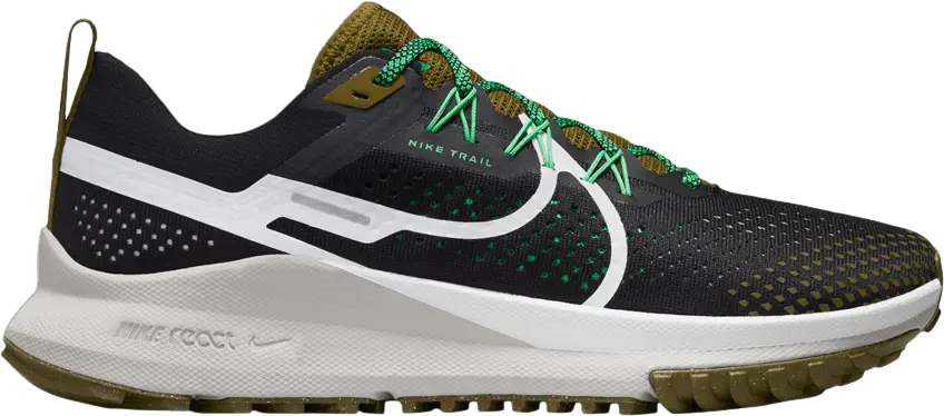  Nike React Pegasus Trail 4 Black Olive