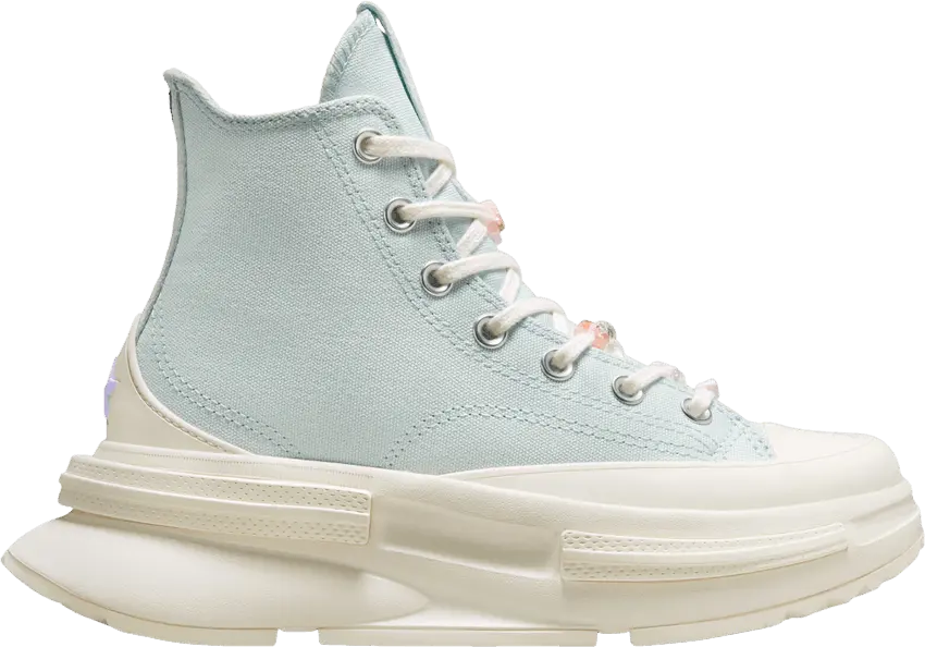  Converse Run Star Legacy CX Platform High DIY Beads Aqua Mist (Women&#039;s)